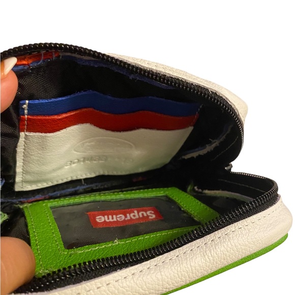 Supreme Vanson Multicolored Leather Wrist Bag, NWOT, $195 - Picture 6 of 16